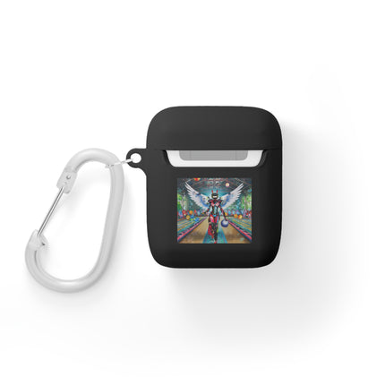 Samurai Robot Angels AirPods Case Cover