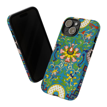 Chinese Floral Illustration by Owen Jones Phone Cases