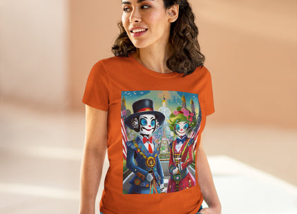 Cyber Punk Robots Cotton Tee