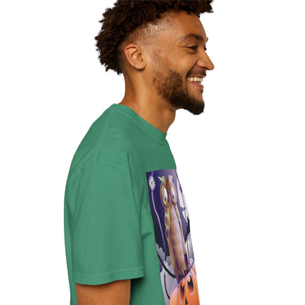 The Startled Pumpkin Unisex Garment-Dyed T-shirt