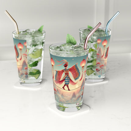 The Lantern Walker Pint Glass, 16oz