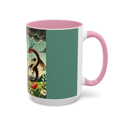 The Dragon Fairy’s Stride Colorful Mugs (11oz, 15oz)