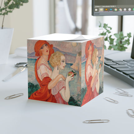 Sur la Route d'Anacapri by Gerda Wegener Note Cube