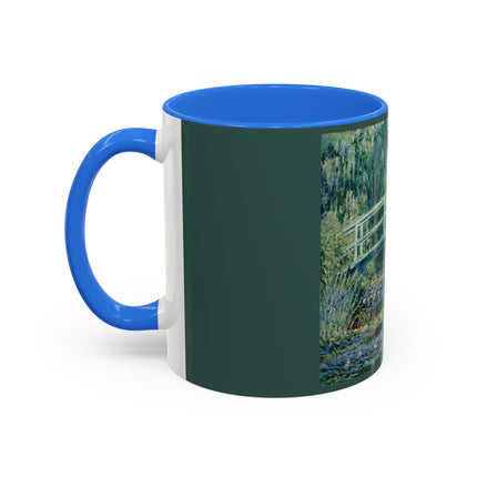 Water Lilies and Japanese Bridge by Claude Monet Colorful Mugs (11oz, 15oz)