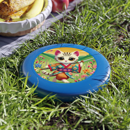Samurai Kitten Wham-O Frisbee – Bold Strides & Honorable Blades