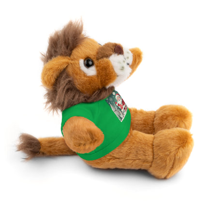 Santa's Joyful Night Stuffed Animals with Tee