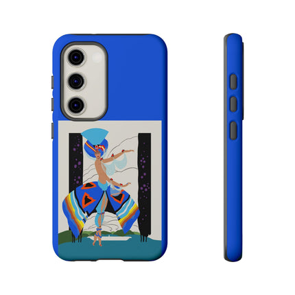 Exotic Dancer Phone Case – Vibrant Performance & Art Deco Flair