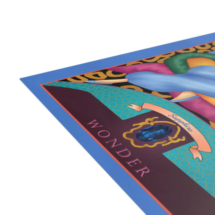September & Sapphire (from the Gem Series) by Sofia Chiostri Postcards (envelopes included) - Bundles of 10, 30, 50 Pieces