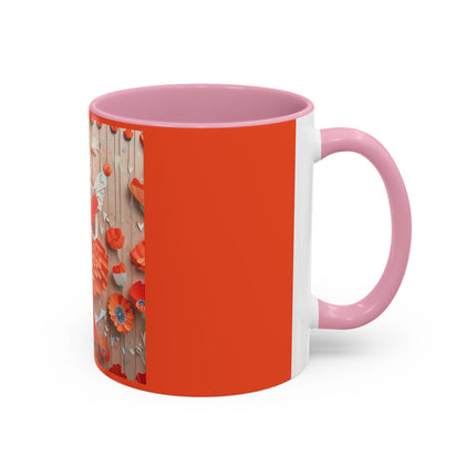 Poppy Fairy Colorful Mugs (11oz, 15oz)