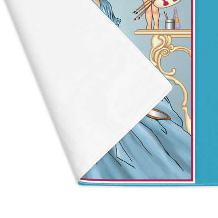 The Enchanting Painter: A Fairy's Artistic Touch Placemat, 1pc