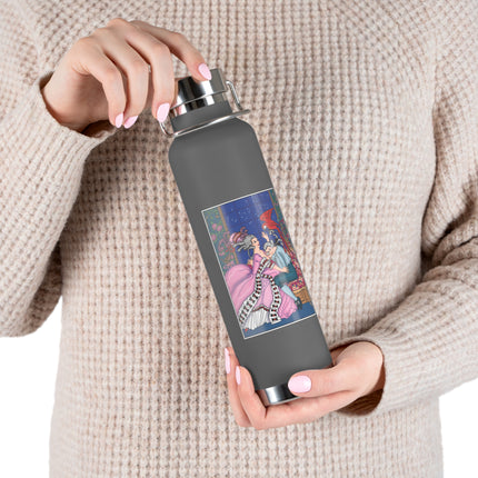 The Jealous Parrot by George Barbier Copper Vacuum Insulated Bottle, 22oz