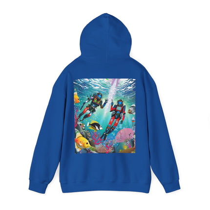 FBI Robot Dive Team – Heavy Blend™ Hooded Sweatshirt