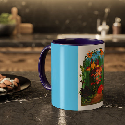 Spring Fairies & Floral Delights Colorful Mugs (11oz, 15oz)