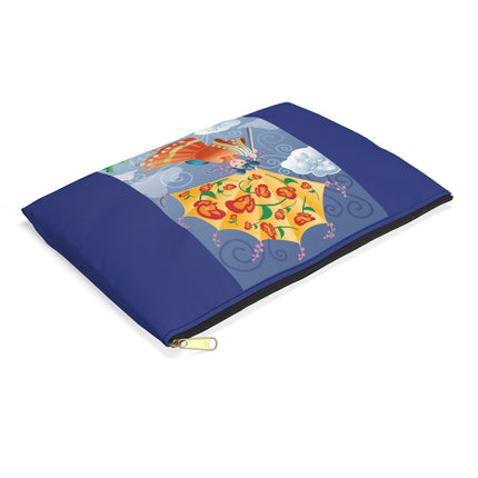 Flight of Blossoms Accessory Pouch
