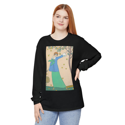 Le Verger by Georges Lepape Garment-dyed Long Sleeve T-Shirt