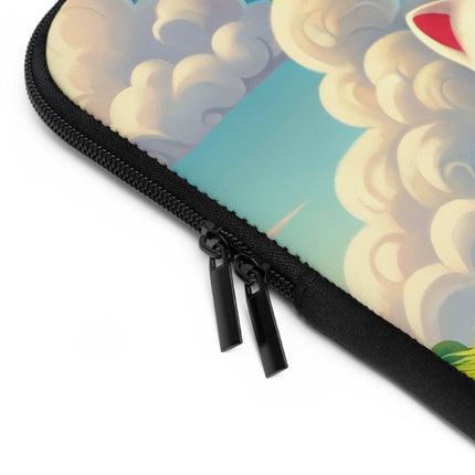 Geisha Kitten and the Dragon Kite Laptop Sleeve – Joyful Flight & Dragon Spirit