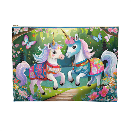 Baby Unicorns and Fluttering Butterflies Pencil Case