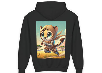 Swift Cheetah Youth Heavy Blend Hooded Sweatshirt