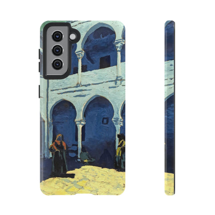 Courtyard of Moroccan Riad by George Gaudion Phone Cases