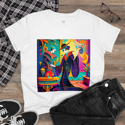 Phantoms of Elegance Women's Midweight Cotton Tee