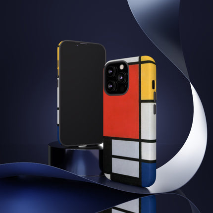 Composition with Red, Yellow, Blue, and Black by Piet Mondrian Phone Cases