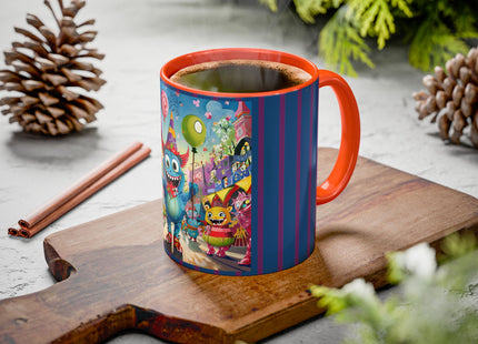 Monster Parade Madness Colorful Mugs (11oz, 15oz)