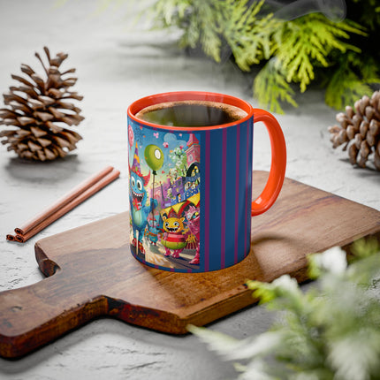 Monster Parade Madness Colorful Mugs (11oz, 15oz)