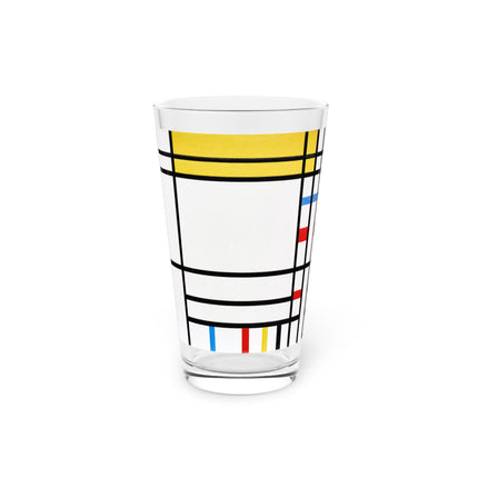 Place de la Concorde by Piet Mondrian Glass, 16oz