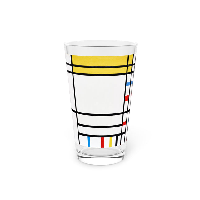 Place de la Concorde by Piet Mondrian Glass, 16oz