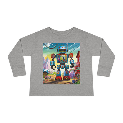 The Rusty Robot Toddler Long Sleeve Tee