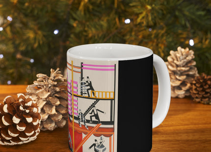Maquettes de Théatre 4 by Alexandra Exter Ceramic Mug 11oz