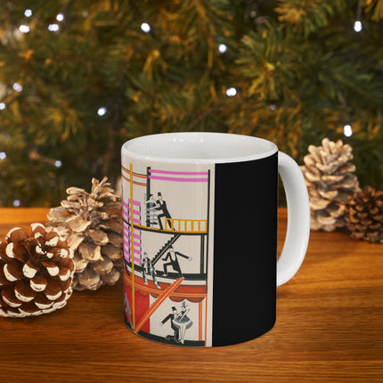 Maquettes de Théatre 4 by Alexandra Exter Ceramic Mug 11oz