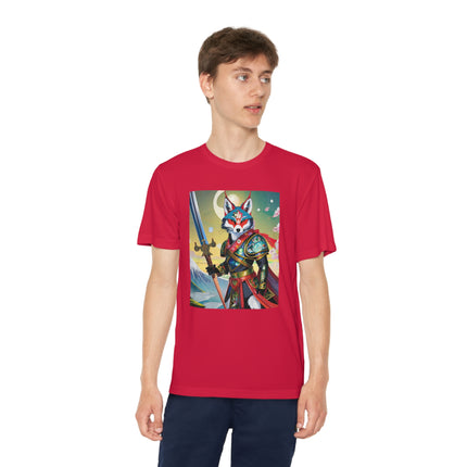 Cyberpunk Samurai Youth Competitor Tee