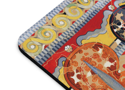 Reproduction of the Shield Frieze by Emile Gilliéron Mouse Pad, Round and Rectangle
