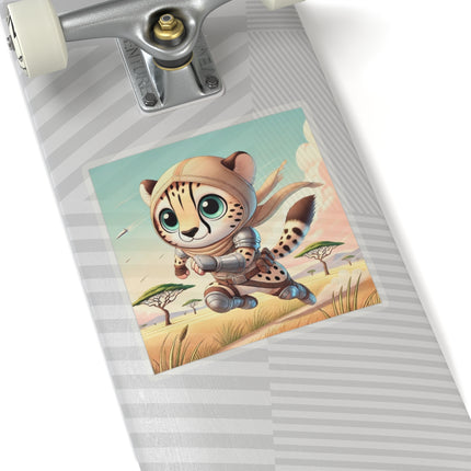Swift Cheetah Kiss-Cut Stickers (4 Sizes)