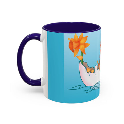 A Rooster's Seafaring Adventure Colorful Mugs, 11oz