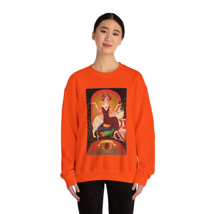 January & Garnet (from the Gem Series) by Sofia Chiostri Heavy Blend™ Crewneck Sweatshirt