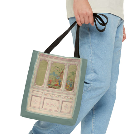 Chinoiserie scenes by Anonymous Tote Bag (AOP)