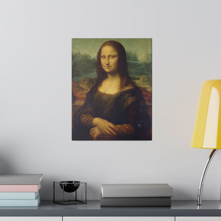 Mona Lisa by Leonardo da Vinci Matte Canvas, Stretched, 0.75"