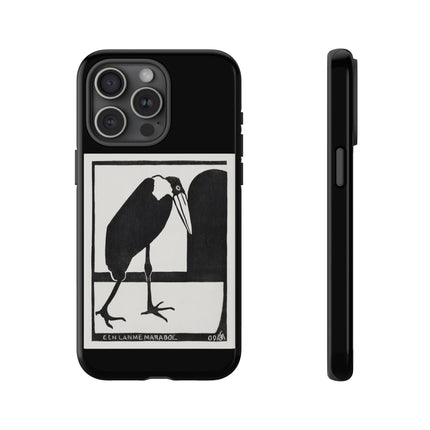 A Lame Marabou by Samuel Jessurun de Mesquita Phone Cases