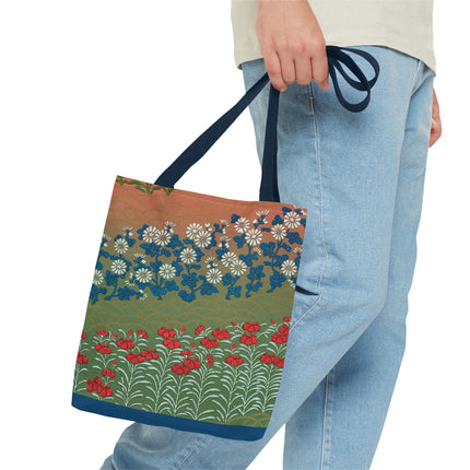 Japanese Flower Pattern II by G.A. Audsley Tote Bag (AOP)
