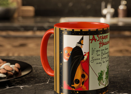 A Starry Halloween Colorful Mugs (11oz, 15oz)