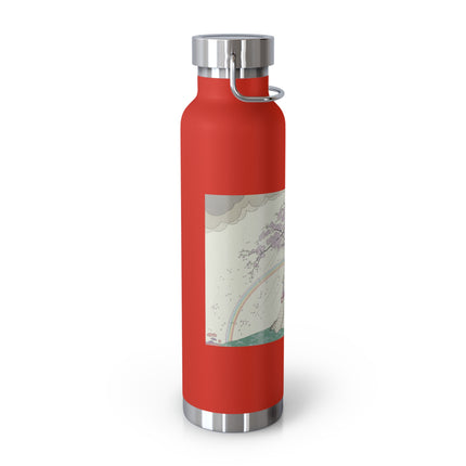L’Arc-en-Ciel by George Barbier Copper Vacuum Insulated Bottle, 22oz