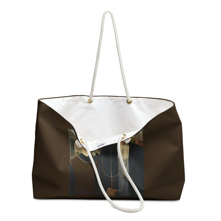 American Gothic by Grant Wood Weekender Bag