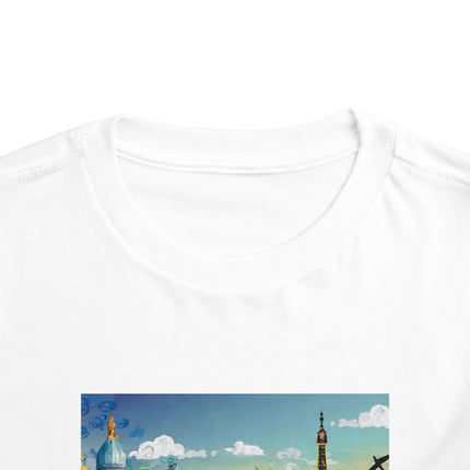Crab Architect Toddler Short Sleeve Tee