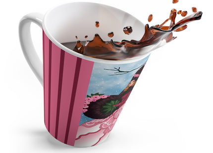 Winter Rose Empress Latte Mug