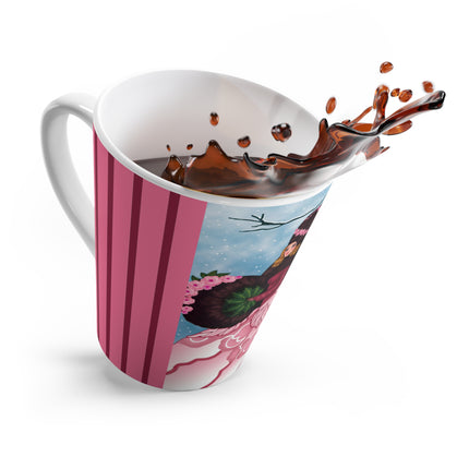 Winter Rose Empress Latte Mug