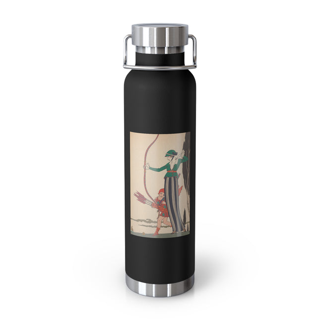 L'Arc Rouge by George Barbier Copper Vacuum Insulated Bottle, 22oz