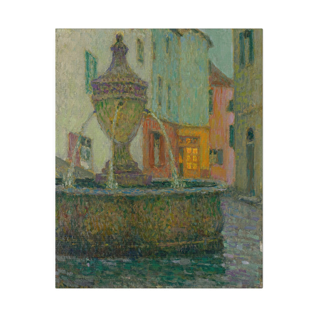 The Fountain at Saint-Paul – Henri Le Sidaner’s Tranquil Vision