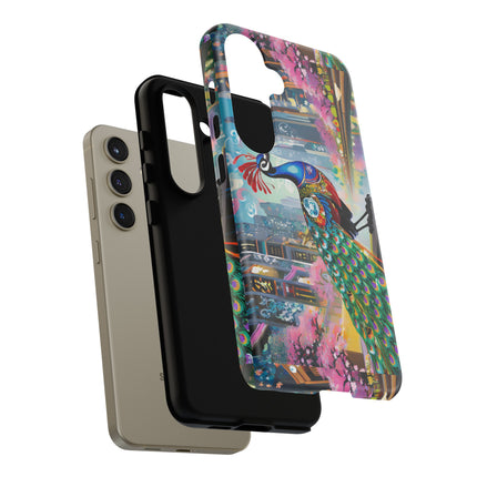 Techno Plumes Phone Cases